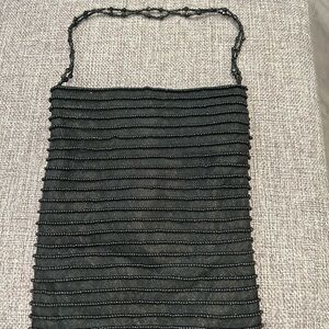 GAP Black Beaded Shoulder Bag